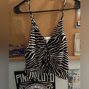 Crop top from h and m